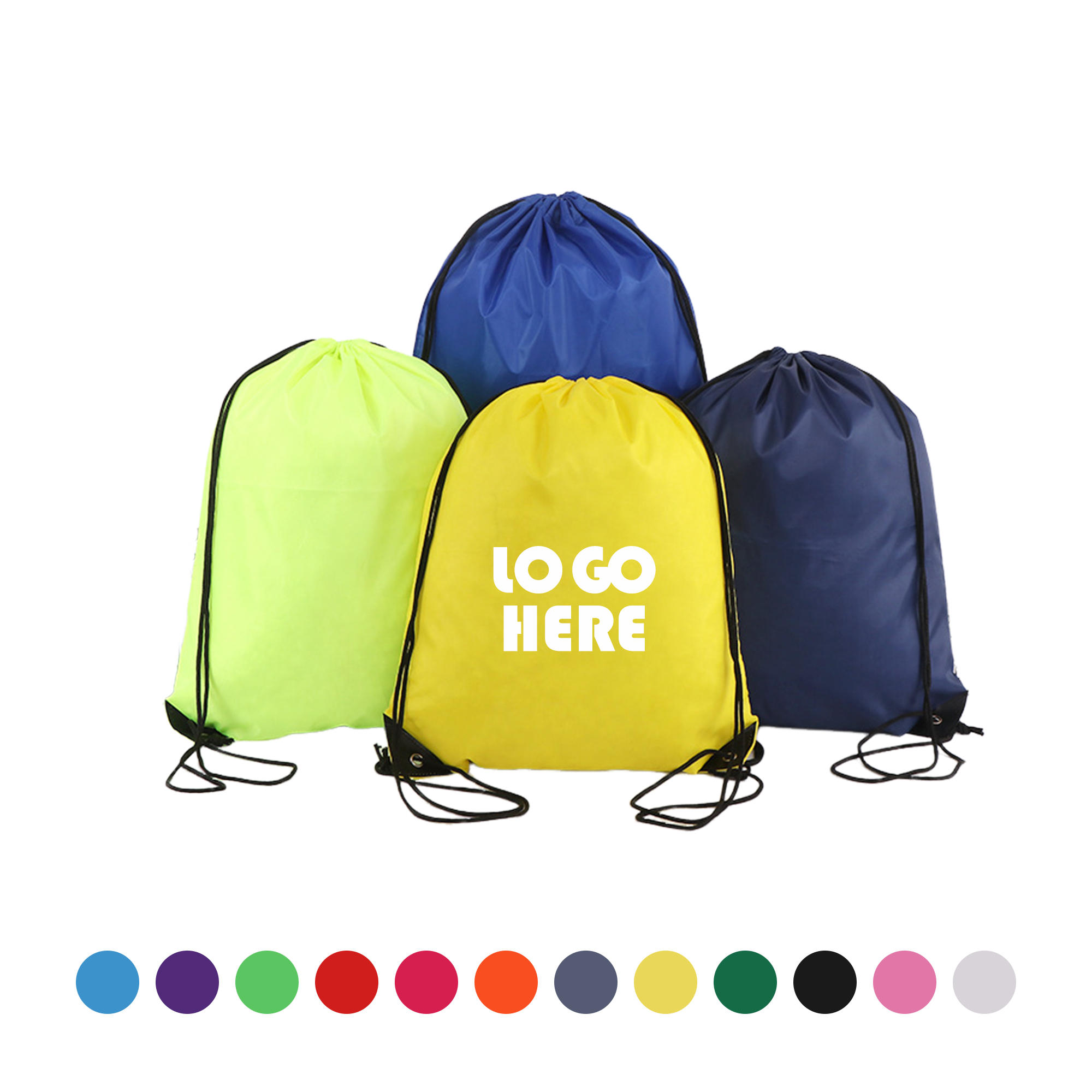 210D Polyester Drawstring Bag 1