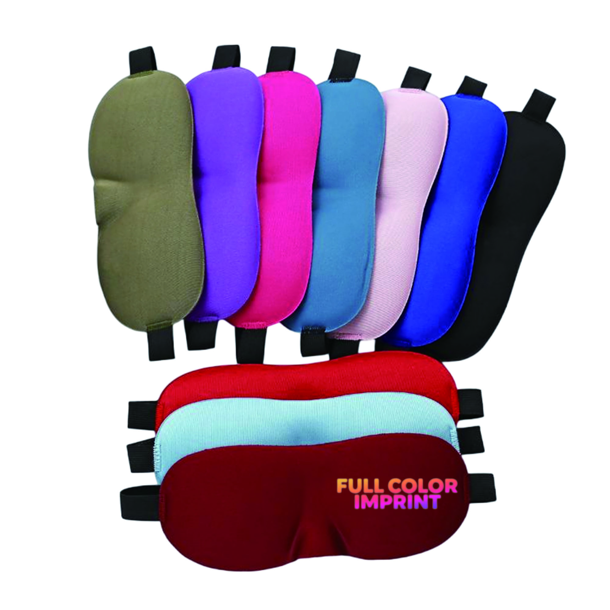 MOQ 50 Reliable Sleep Eye Mask Full Color 5