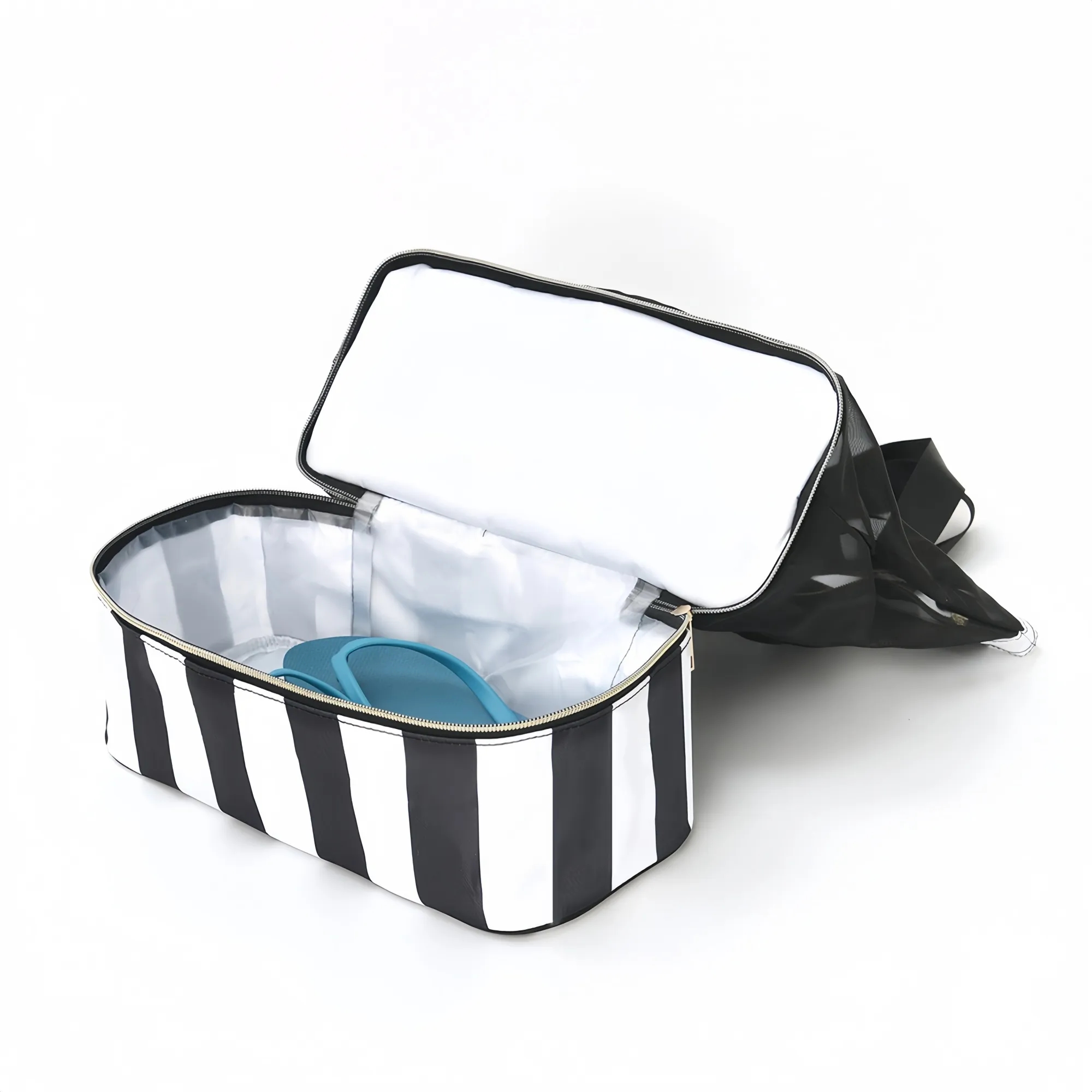 Double Compartment Beach Tote Bag 5