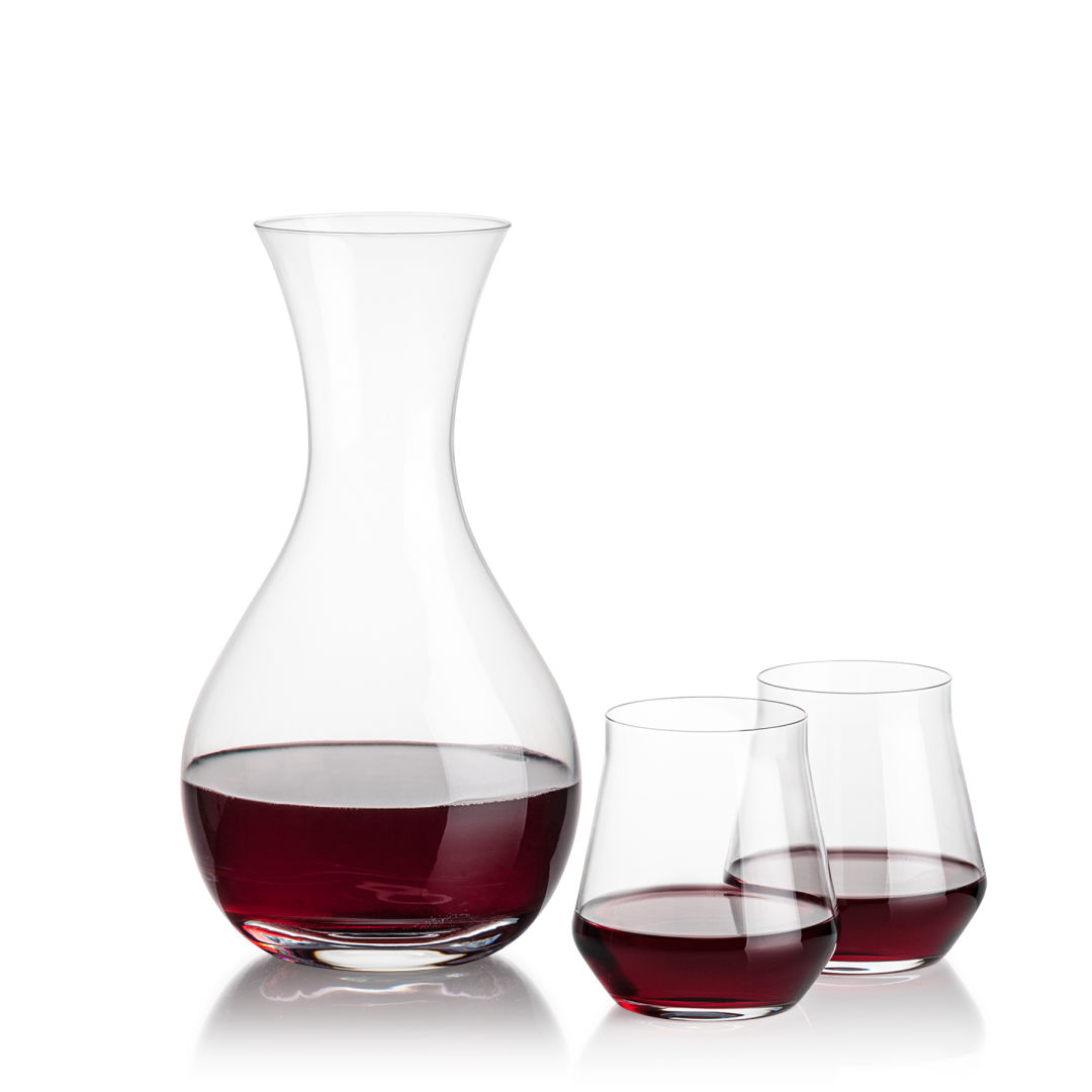 Adelita Carafe & Bretton Stemless Wine 3