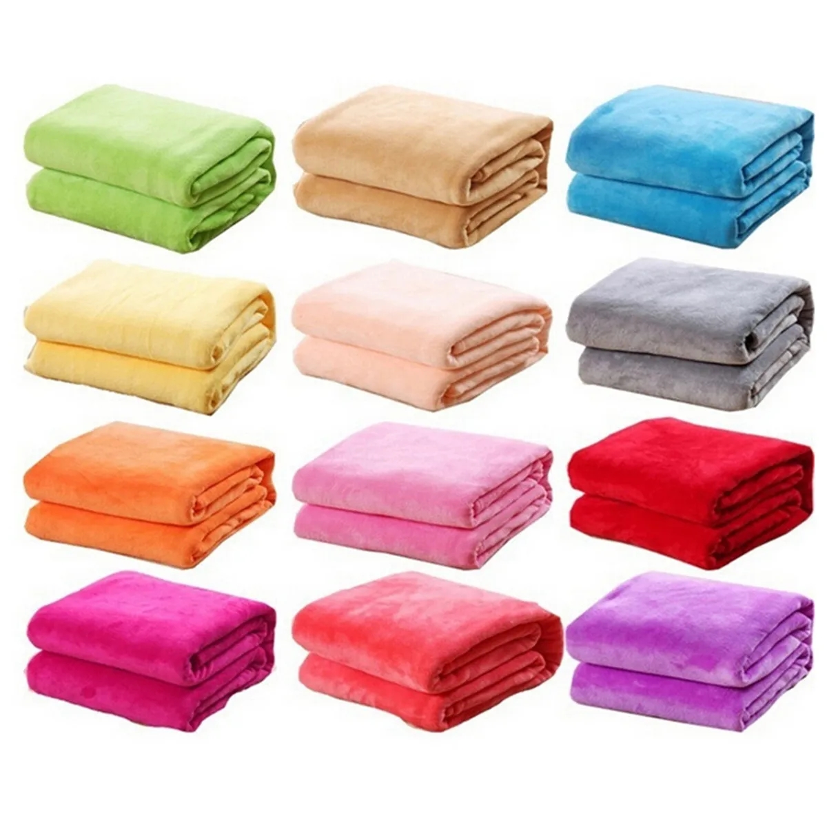 Soft Lightweight Microfiber Flannel Blankets 4