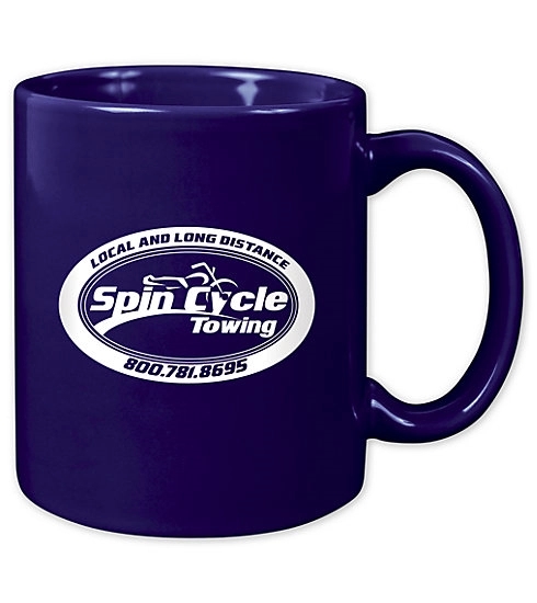 11 oz. Colored Ceramic Mugs 5