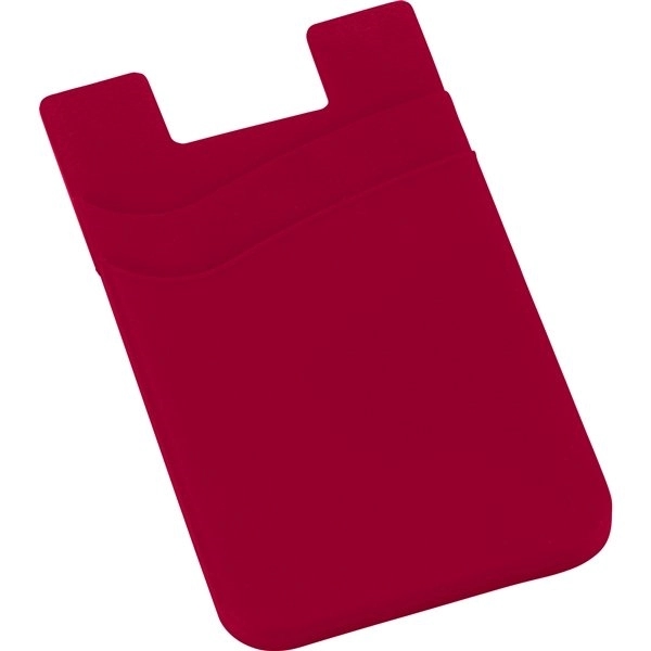 Adhesive Dual Cell Phone Wallet 5