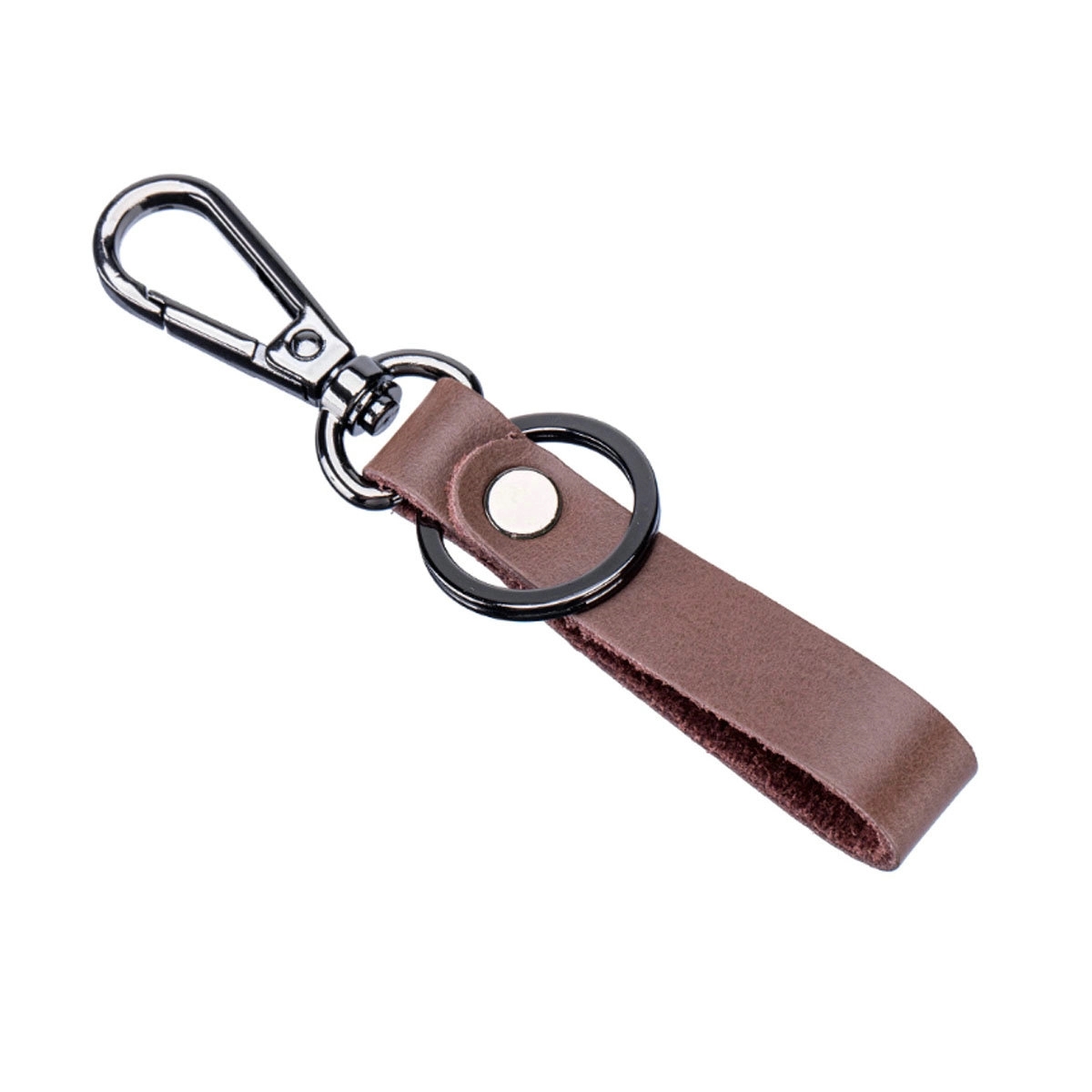 The most Popular Premium Advertising Car Leather Keychain 4