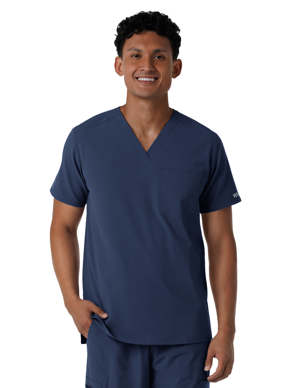 Wink - Nurtur - Men's Three-Pocket V-Neck Scrub Top 8