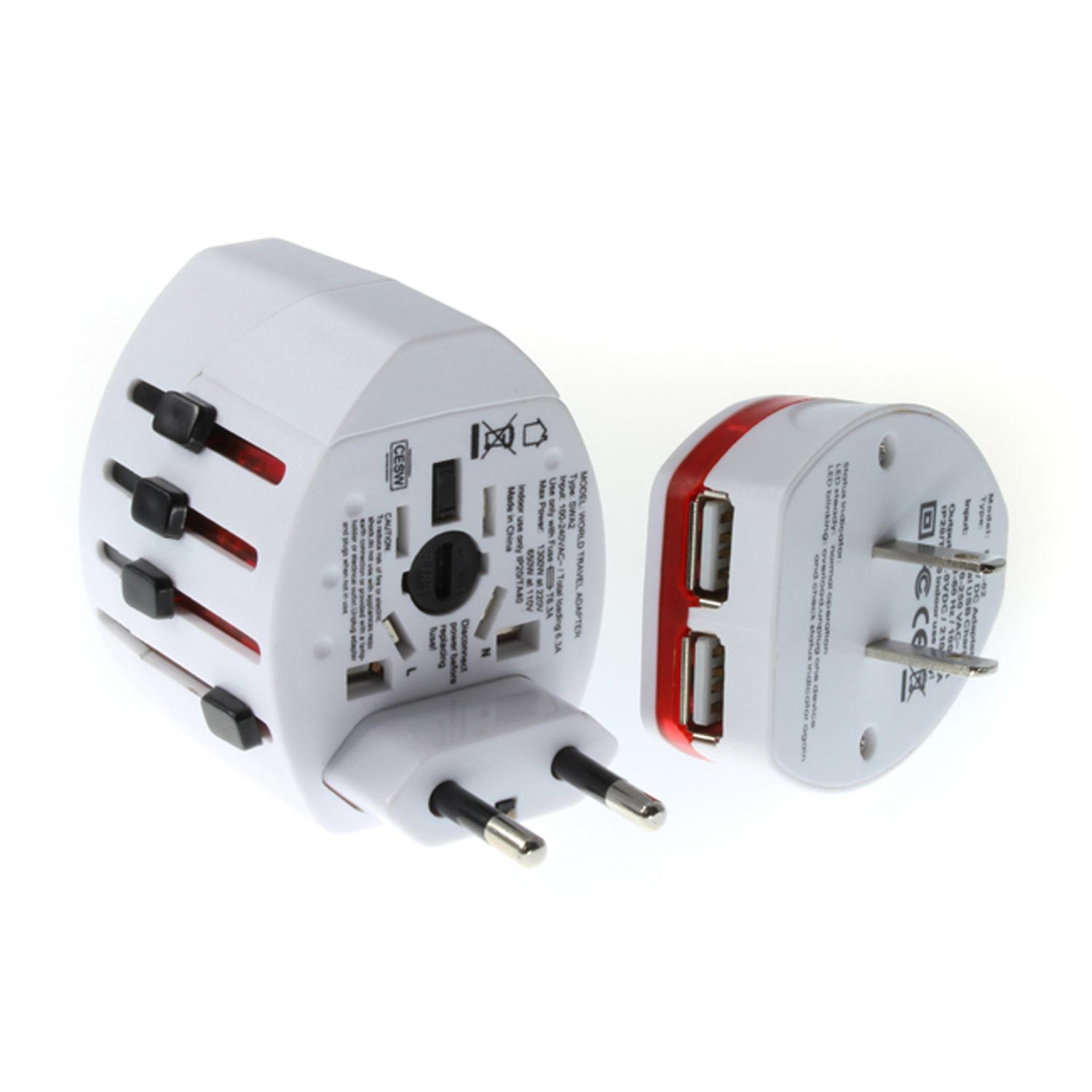 Nasak Dual Port USB Wall Plug 4