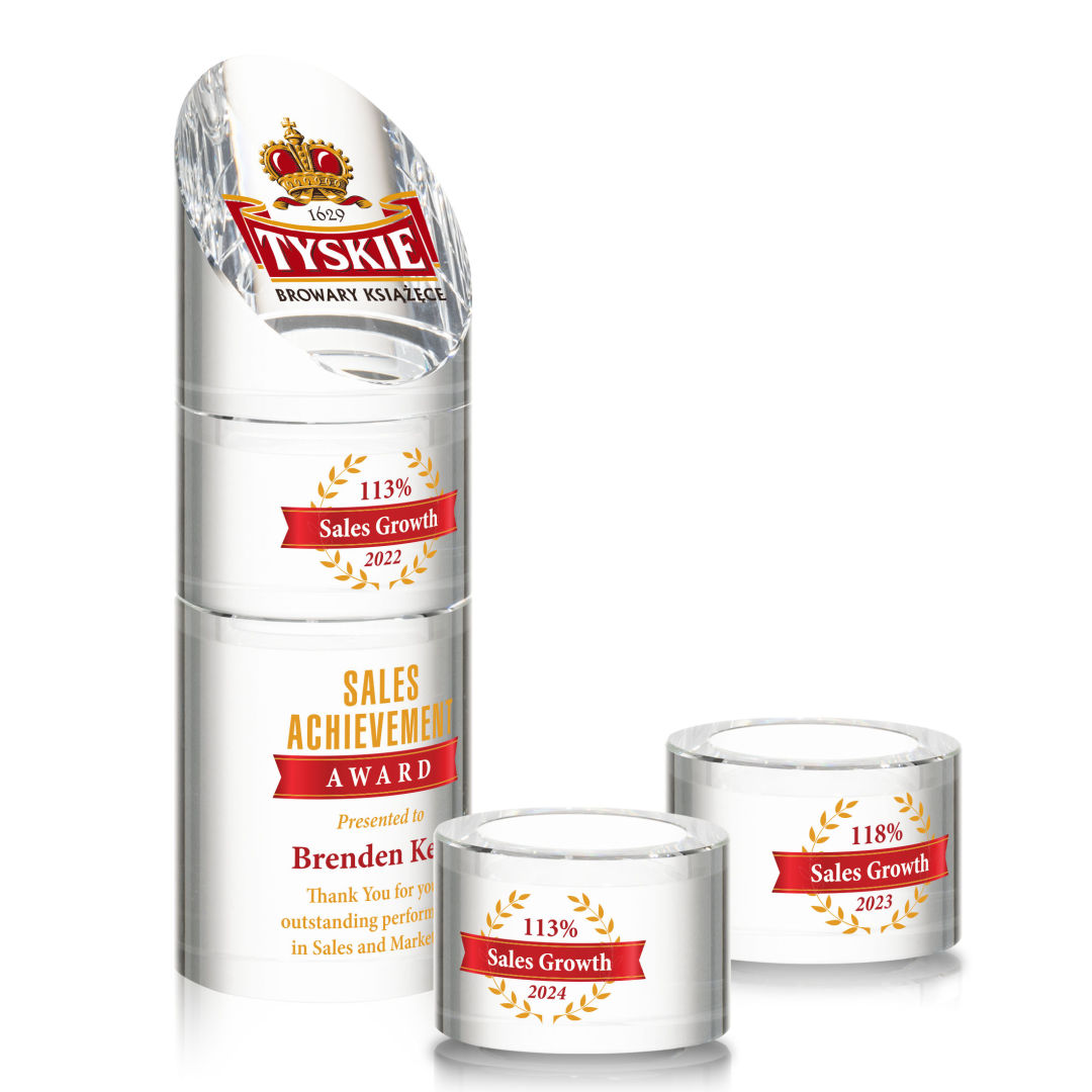 Atlantis Stacker VividPrint™ Award - Clear