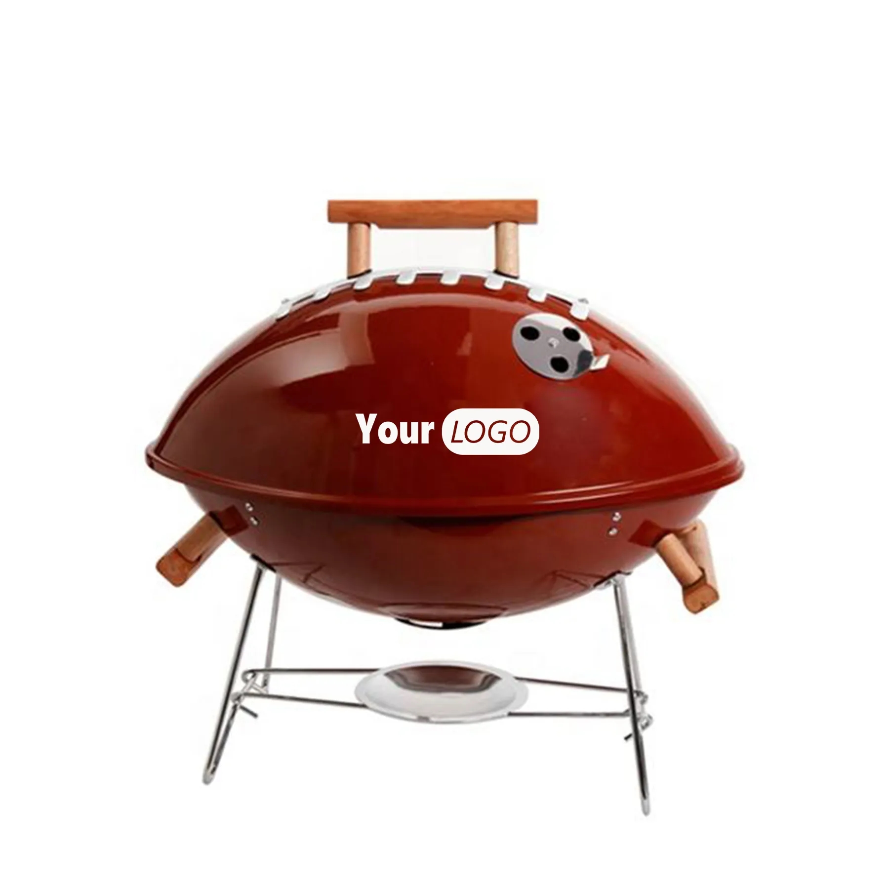 Football Bbq Steel Grill 4