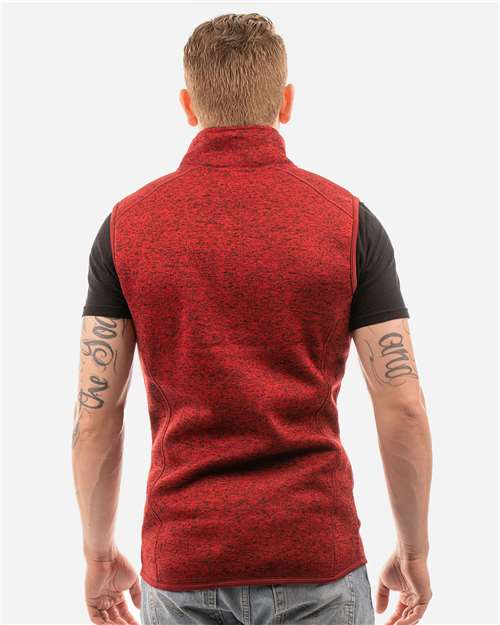 Men's Sweater Knit Vest - 3910 7