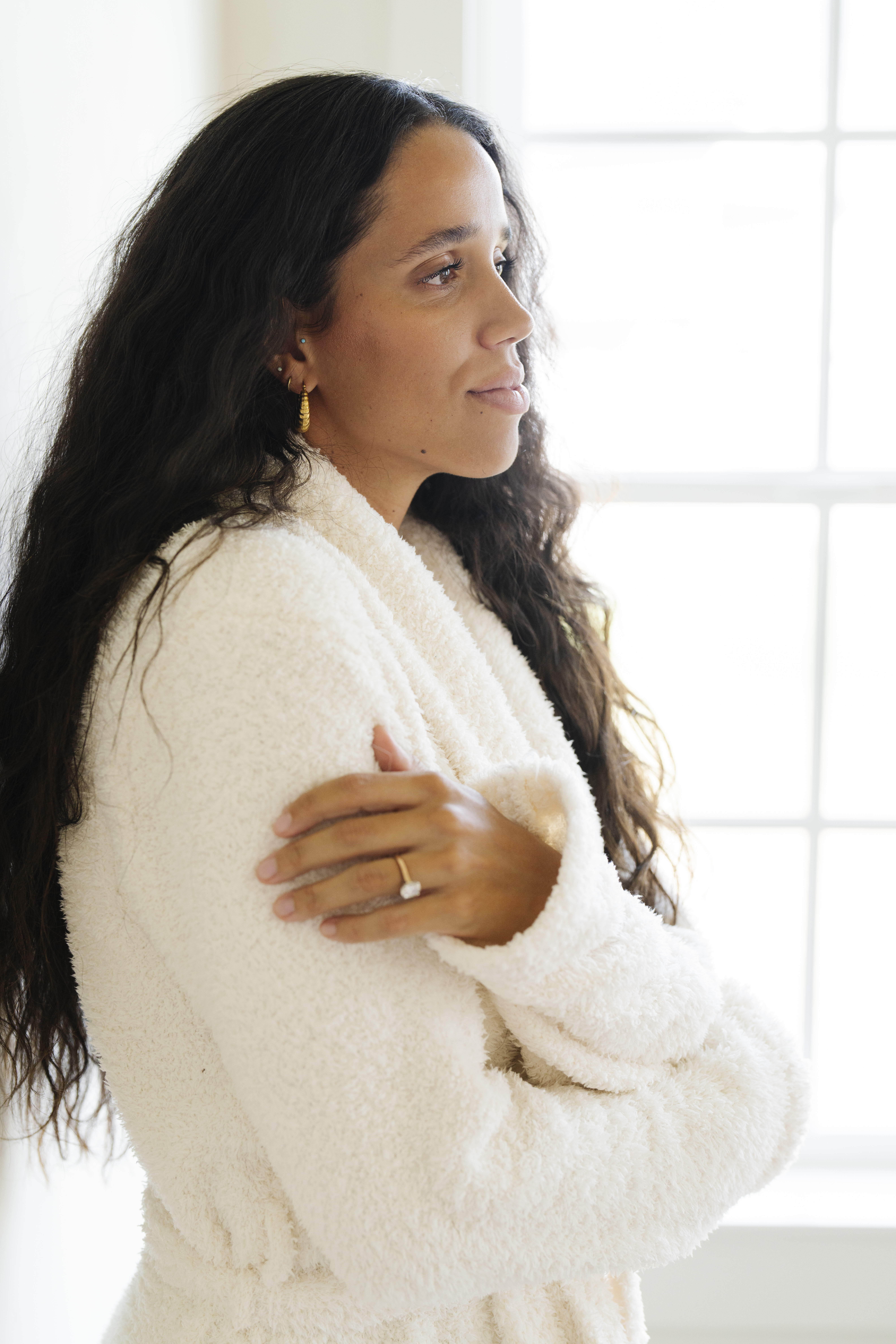 Bamboni Robe Ivory-Small/Medium 3