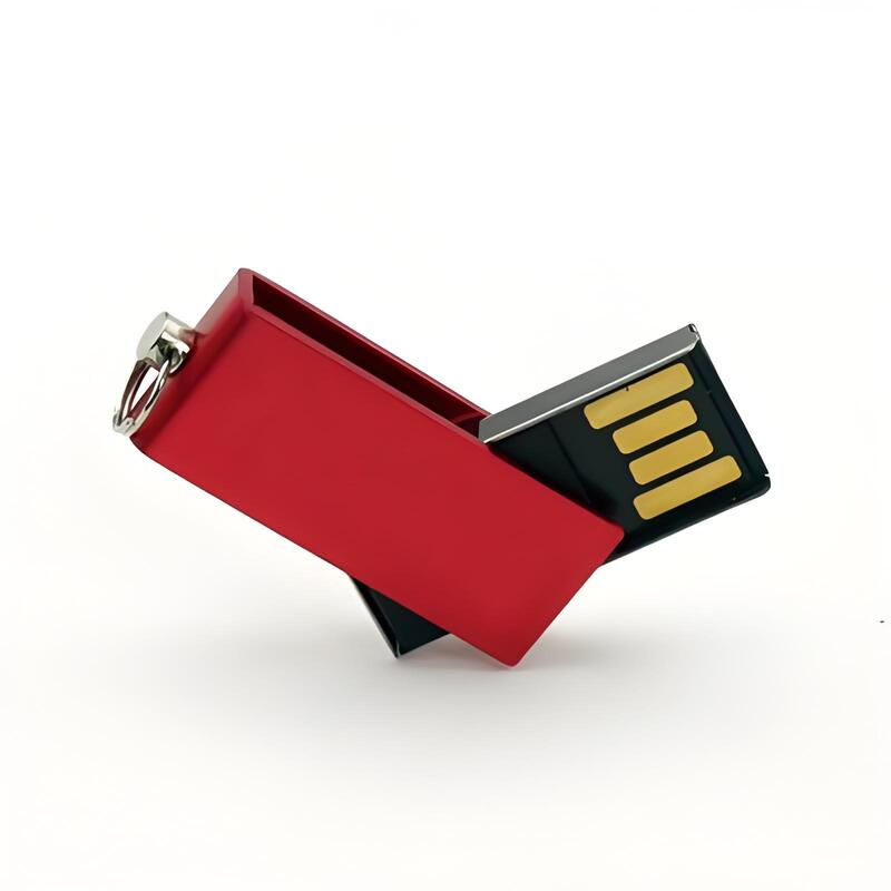 Aluminum Swivel USB Flash Drive (512MB) 5