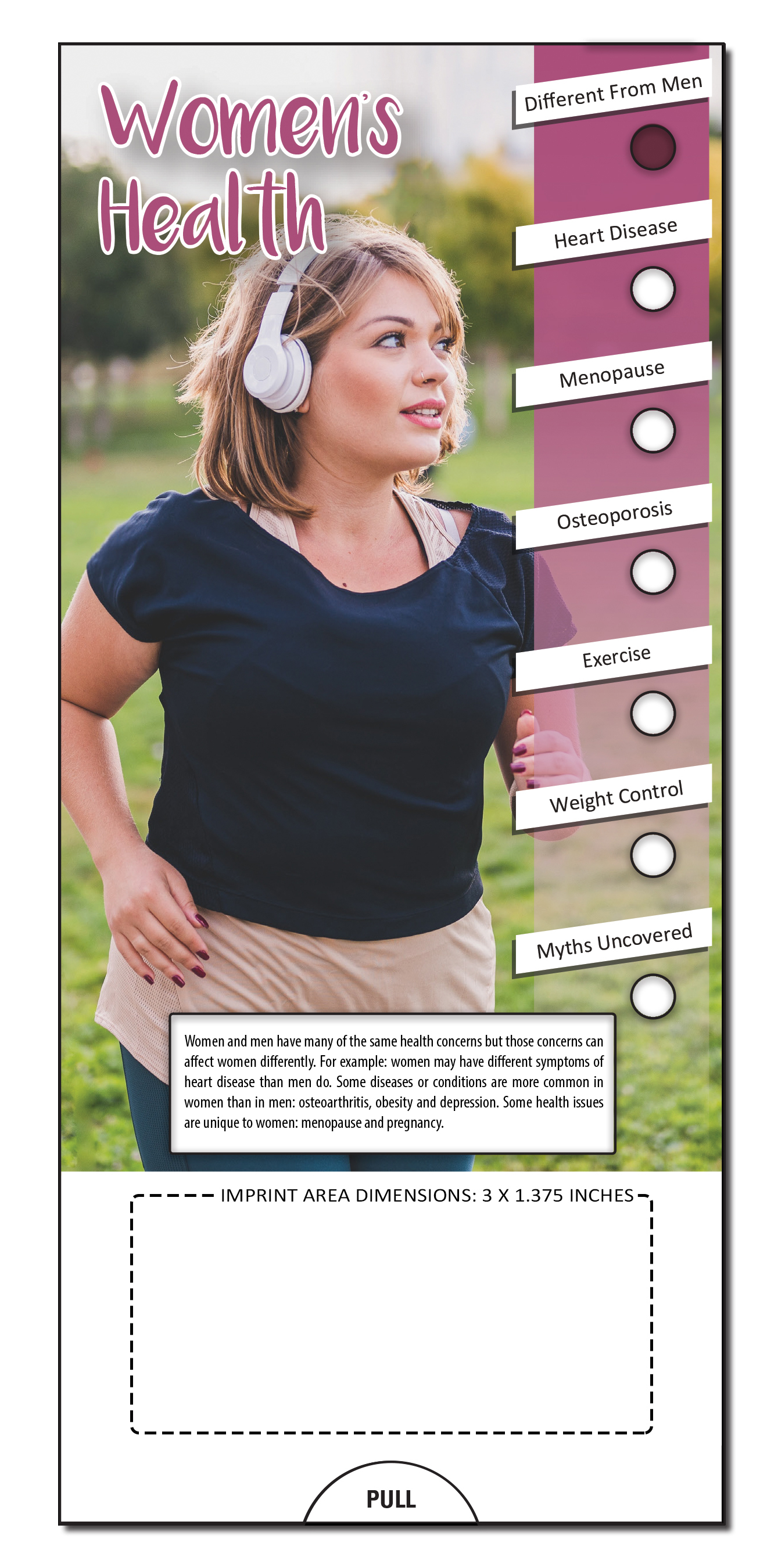 SLIDE CHART - Women's Health Slide Chart 5