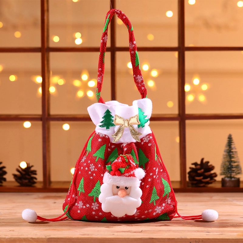 Christmas Drawstring Gift Bags 5