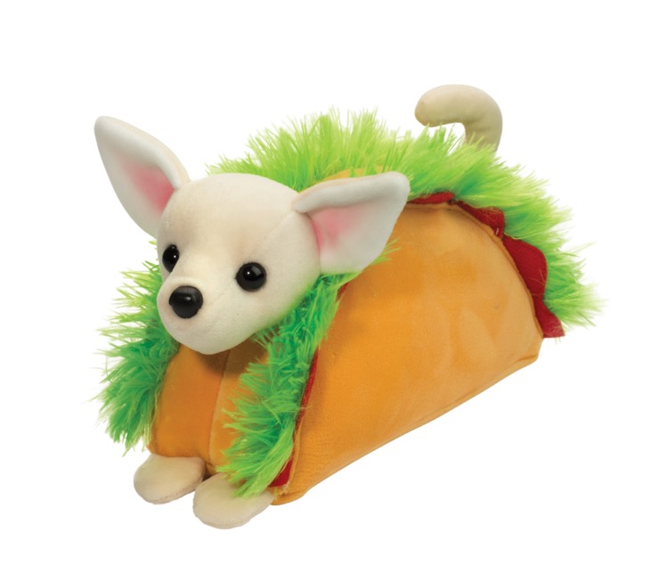 Taco Chihuahua Macaroon Stuffed Animal 2