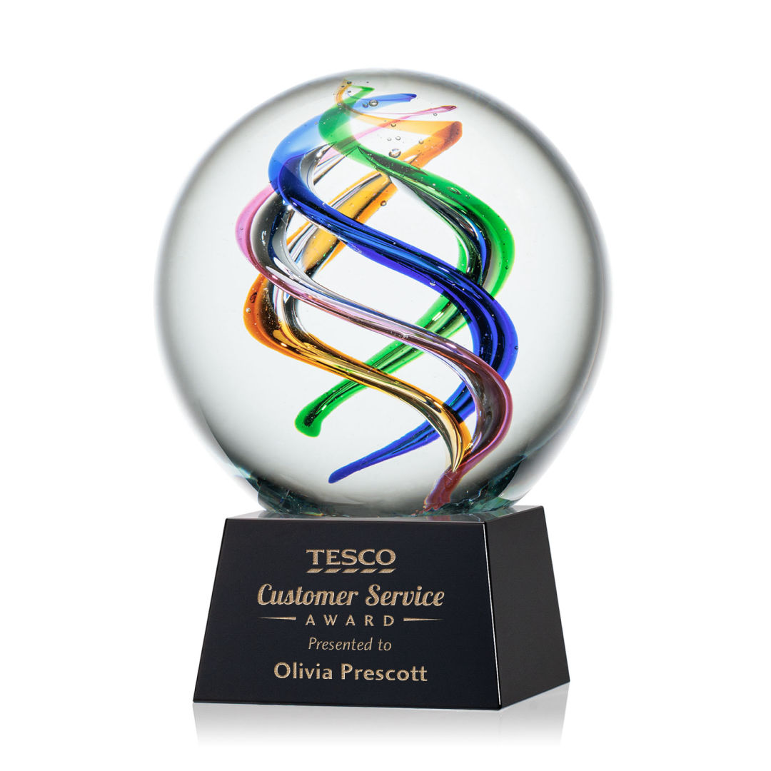 Galileo Award on Robson Base - Black 4