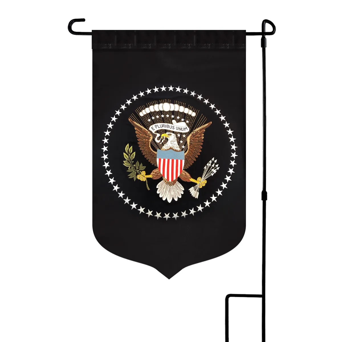 Custom Embroidered Garden Flag 12" x 18" Canvas Poly 2
