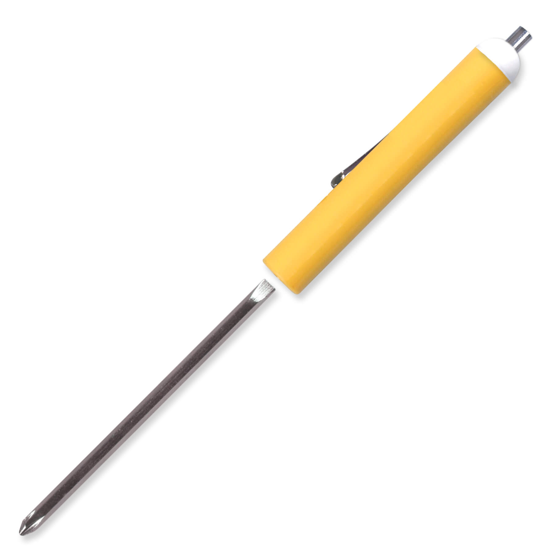 Pocket Screwdriver Reversible Flat Blade + Magnet Top 18
