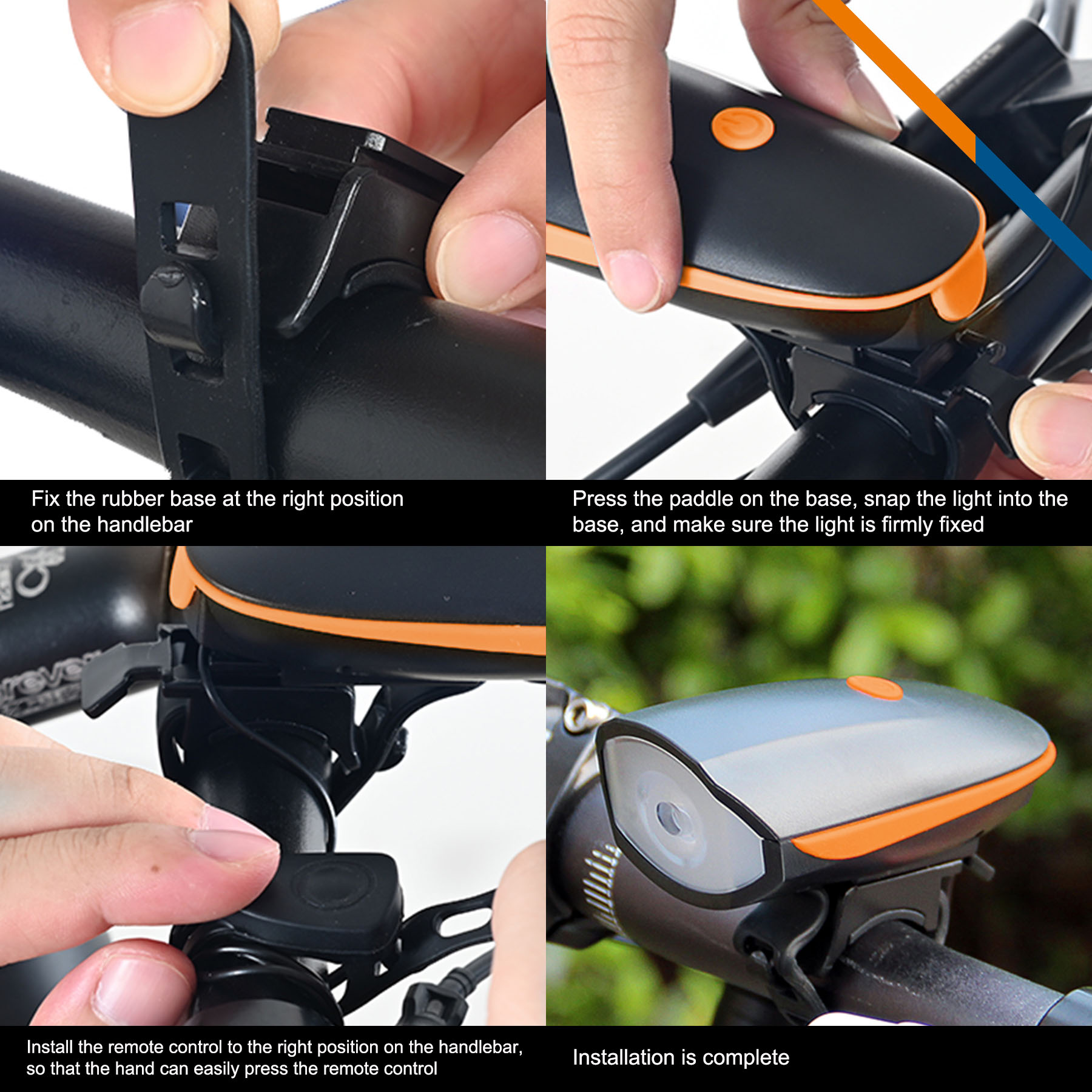 Aco Bicycle Horn Light 3