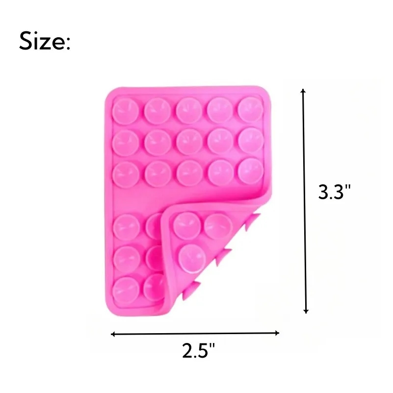 Silicone Suction Cup Phone Case Double Sided 4