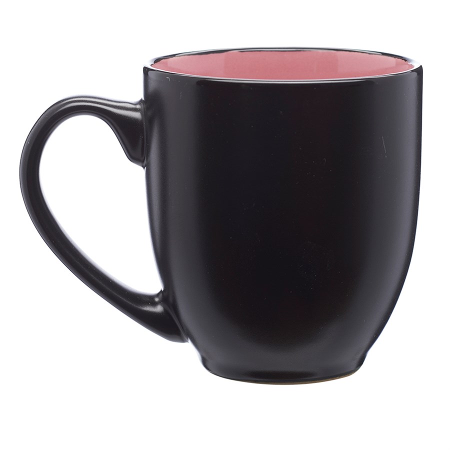 Two-Tone Bistro Style Ceramic Mug, 16 oz. 2