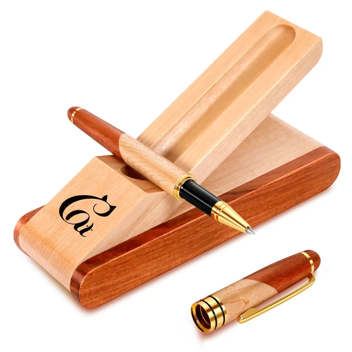 Wooden Ballpoint Pen Gift Set 3