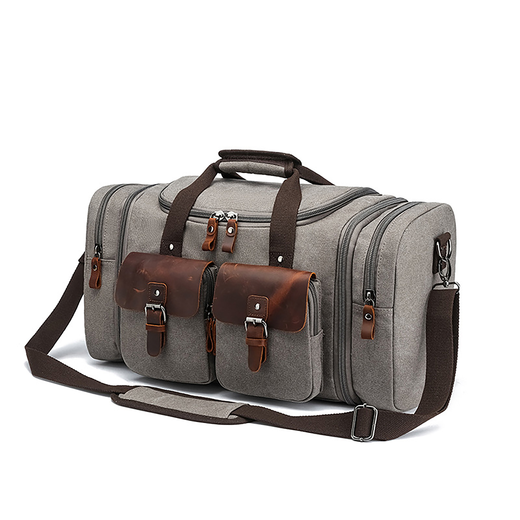 Waxed Canvas Travel Bag 7