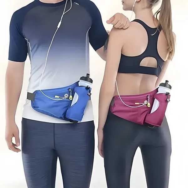 Fanny Bag Waist Pack Water Bottle Carrier for Running 4