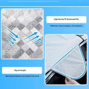Snow Shield/Sun Visor Windshield Cover 2