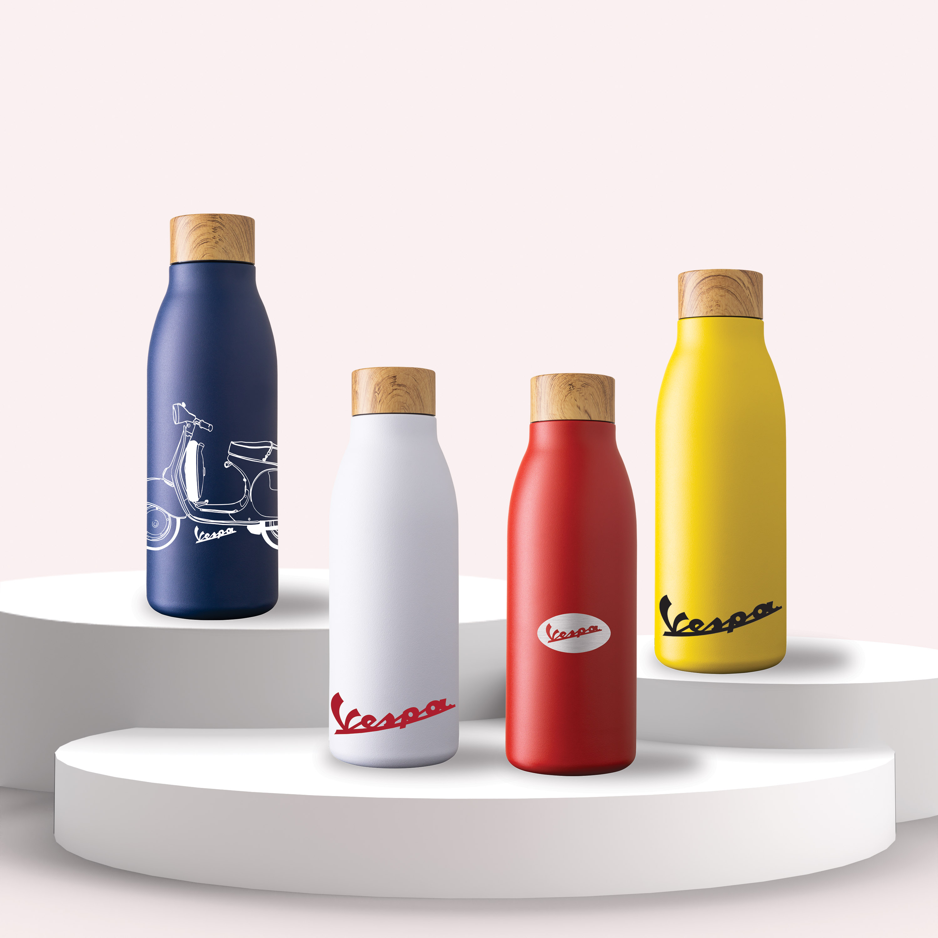 Top notch natural 600 ml / 20 oz stainless steel bottle 17