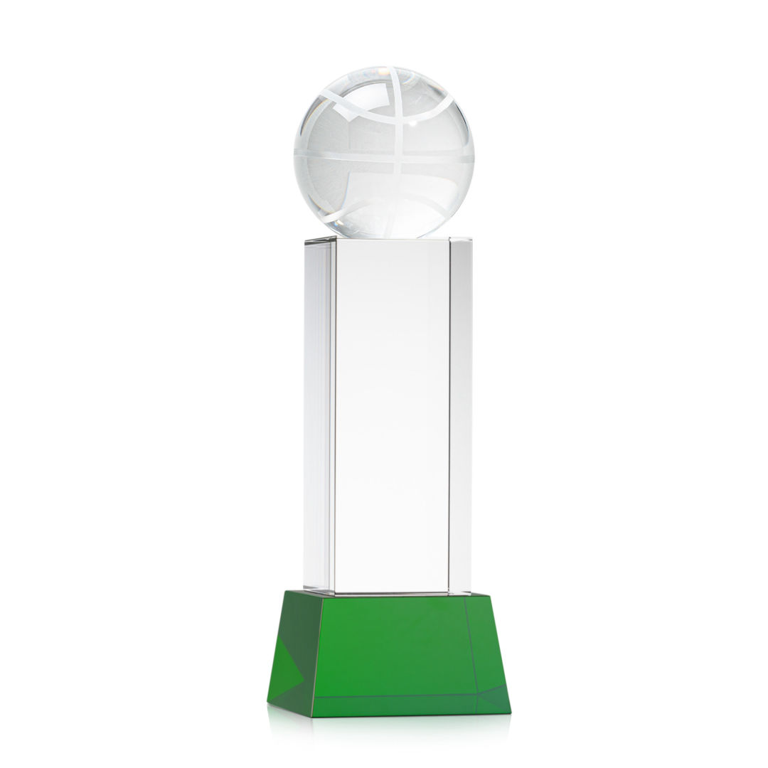 Basketball VividPrint™ Award on Belcroft - Green 7