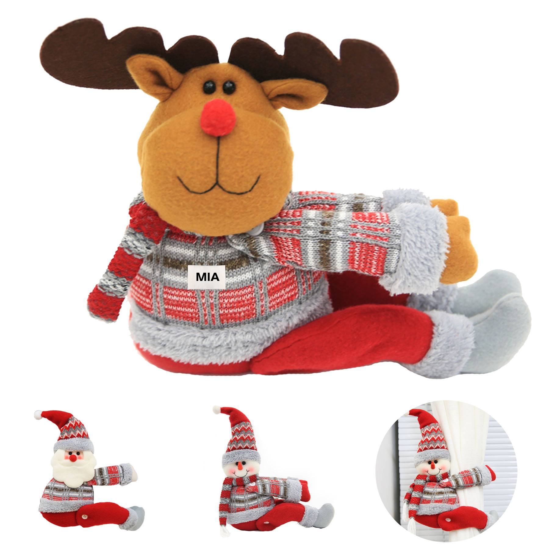 Christmas cartoon doll curtain clasp 2