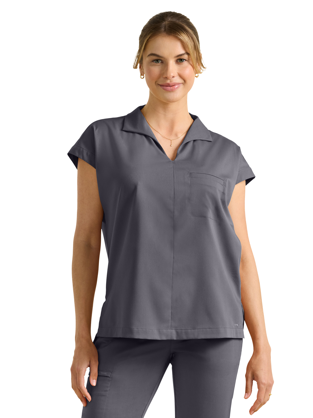 Healing Hands - HH Purple Label - Women's 1-Pocket Jazz Tuckable Shirt 1