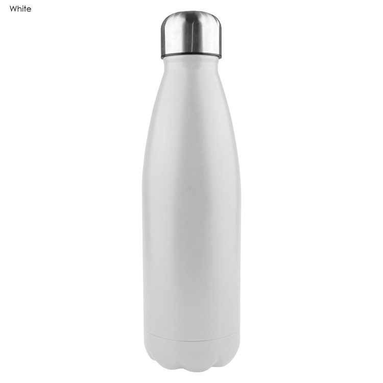 Komo Shiny Stainless Steel Drink Bottle Single Wall 14