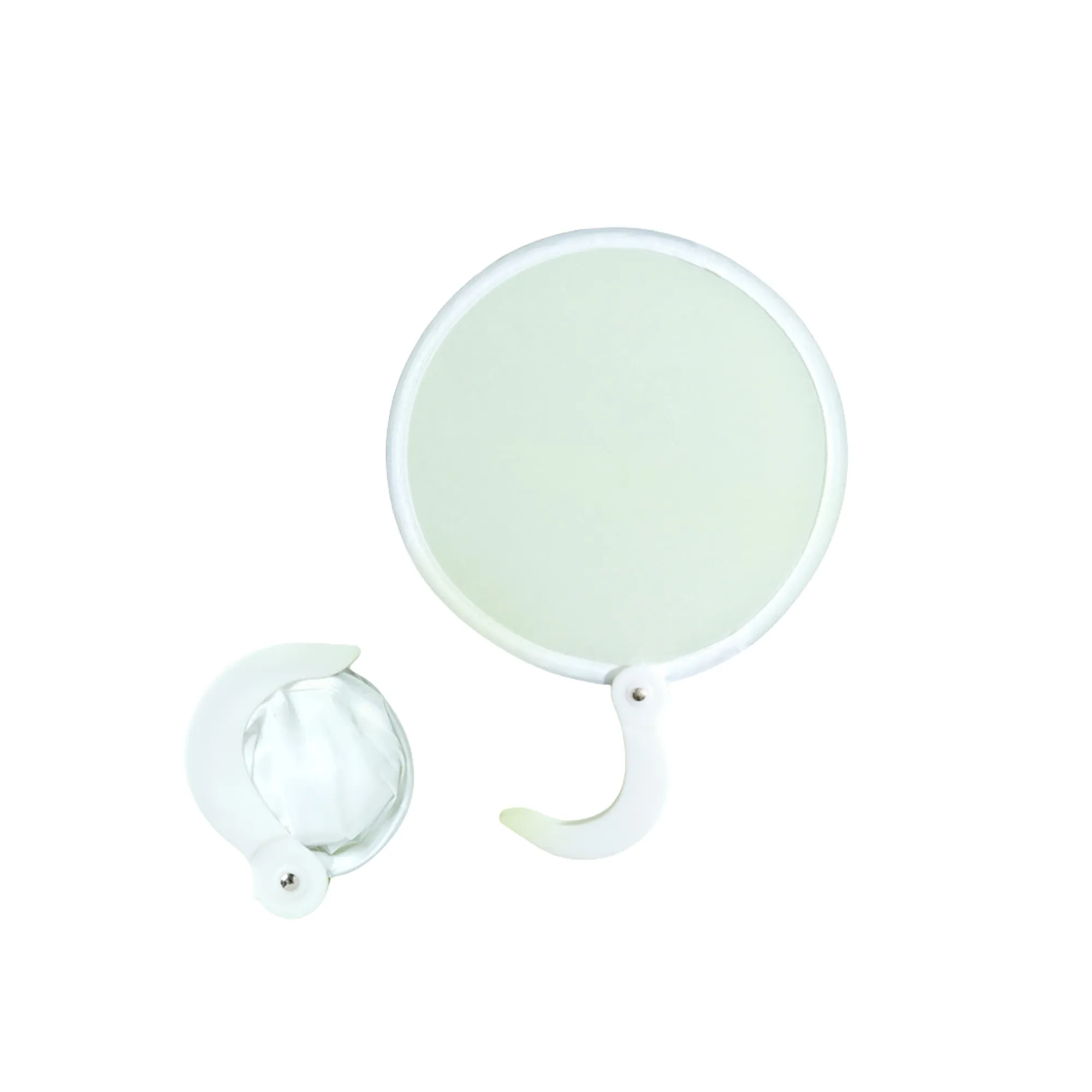 Nylon Folding Fan With Rope with pouch 5