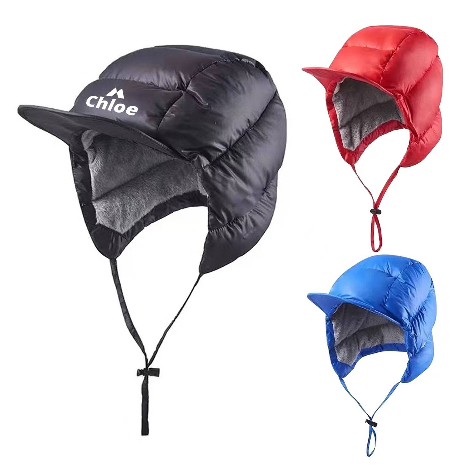 Winter Down Bomber Hat 1