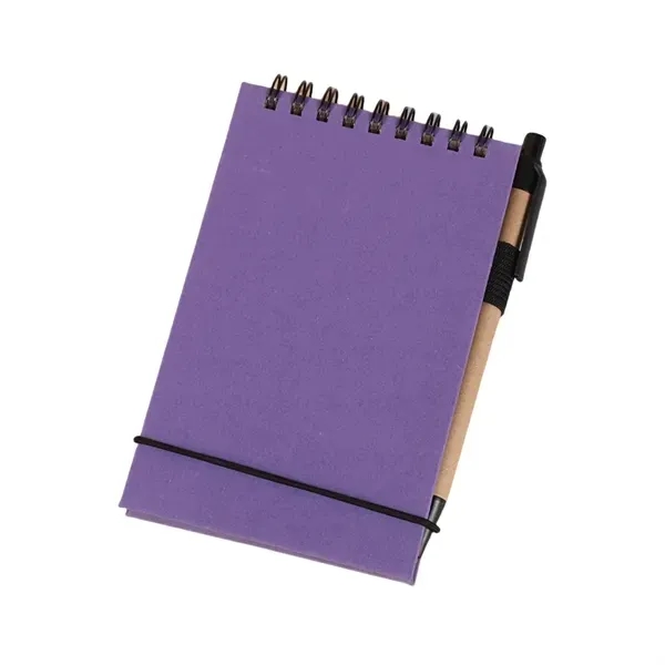 Mini Flip-Up Pocket Notepad - Includes Pen 7