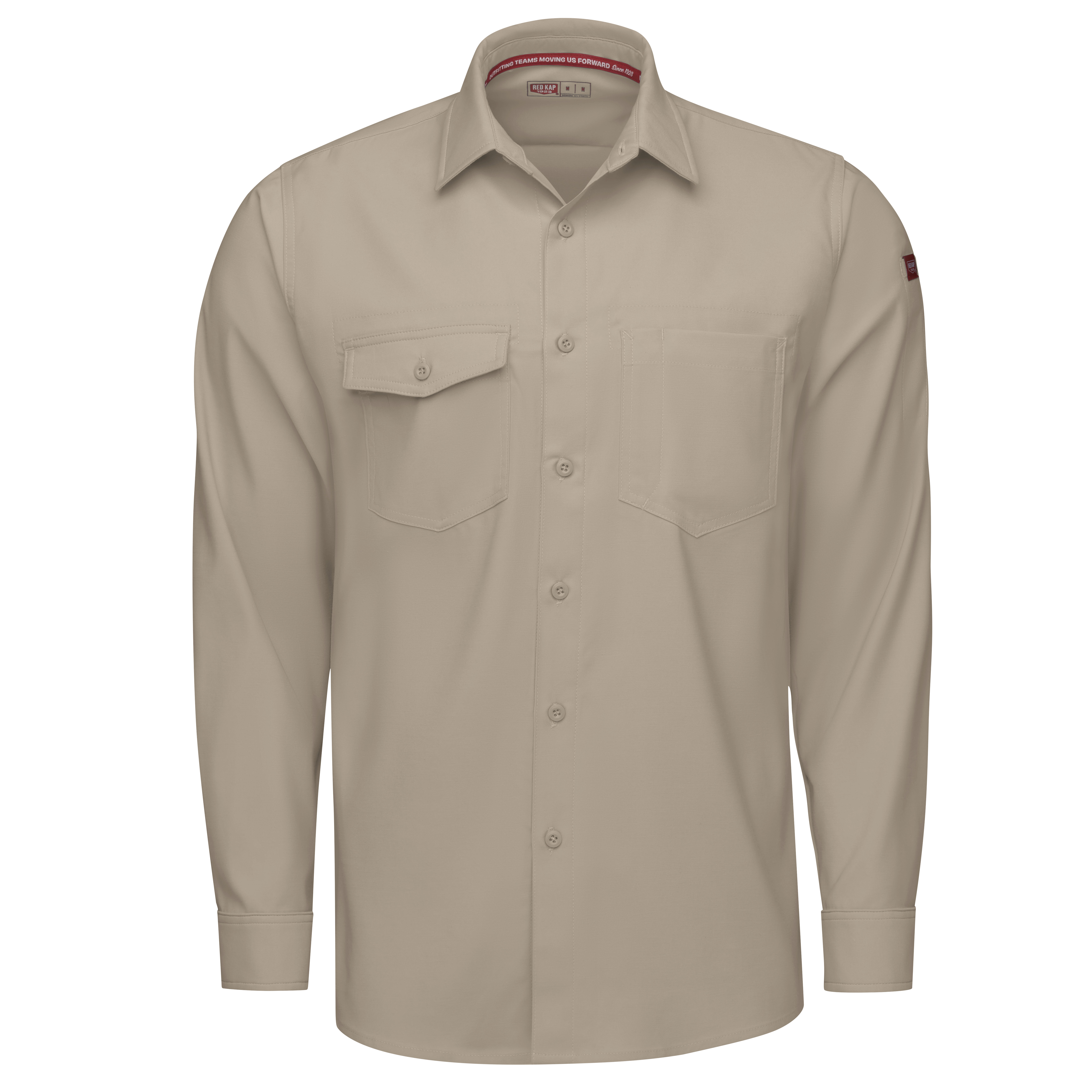 Red Kap® Men's Cooling Long Sleeve Work Shirt 3