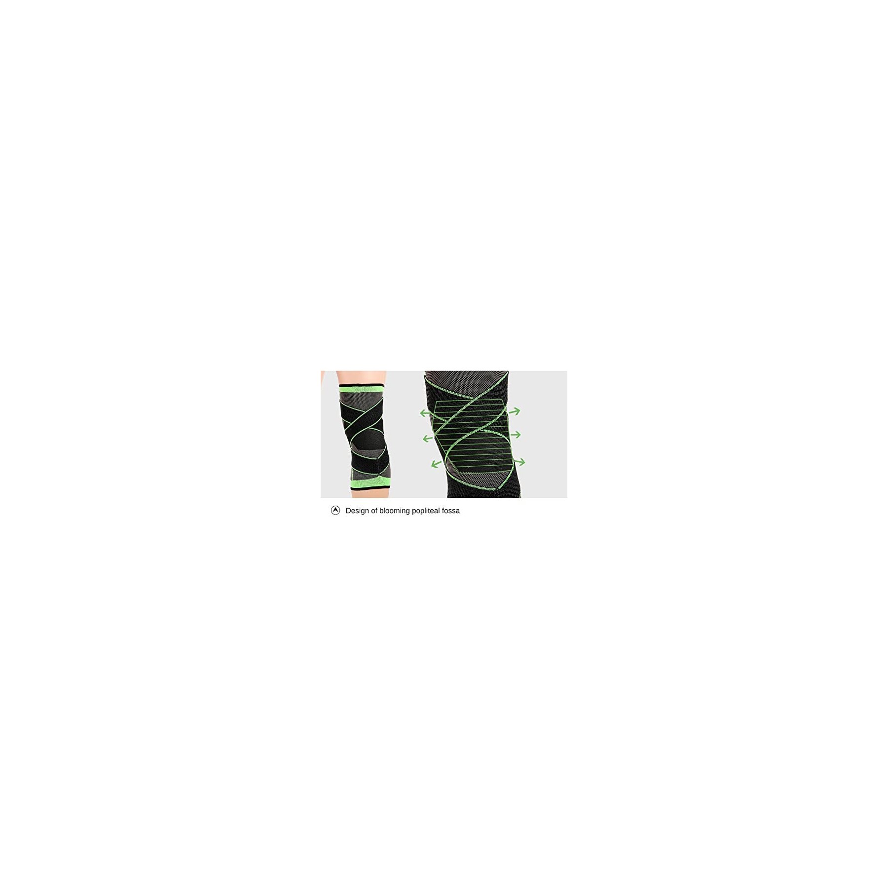 Breathable Sport Knees Brace Compression Fit Support 5