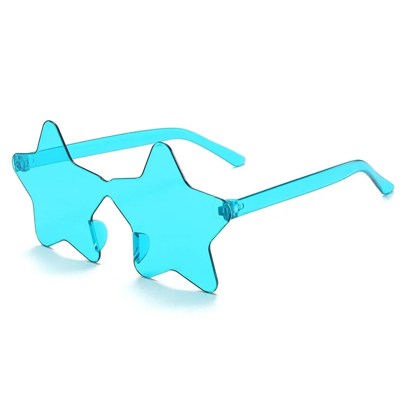 Star Shaped Rimless Sunglasses 3