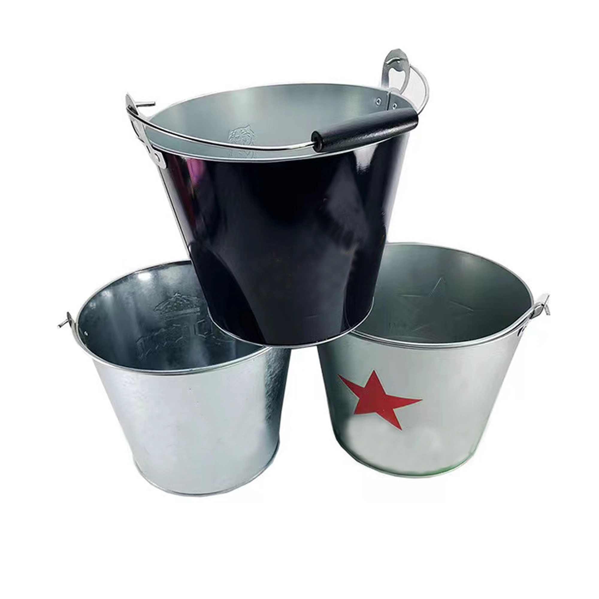 Metal Ice Bucket MOQ 100pcs 3