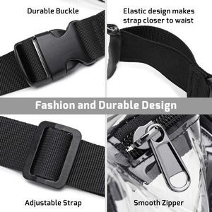 Clear Fanny Pack Waterproof Cute PVC Waist Bag Purse 2