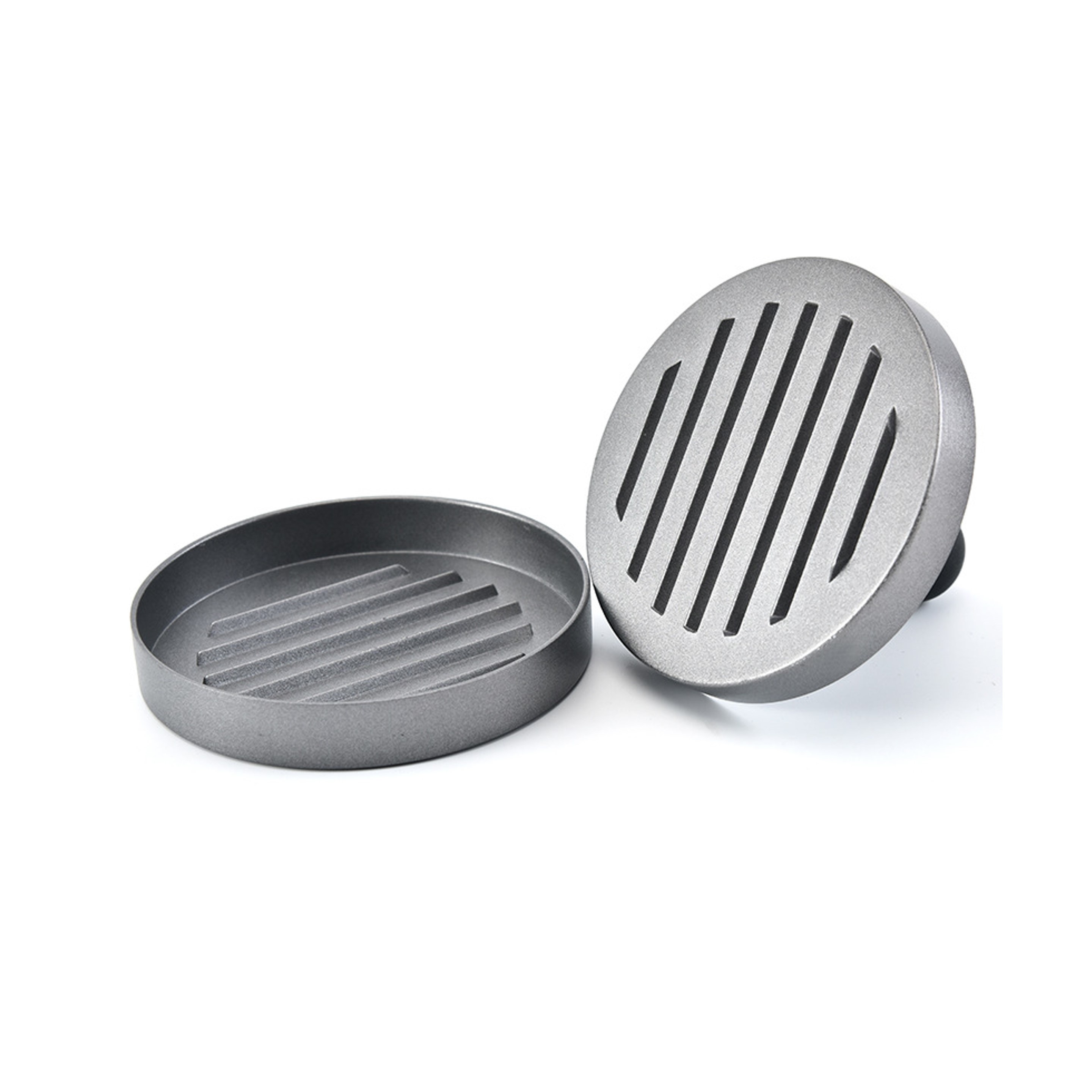 Round Aluminum Burger Press 6