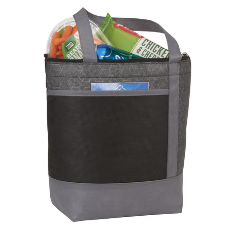 Chrome Non-Woven 9 Can Lunch Cooler 69