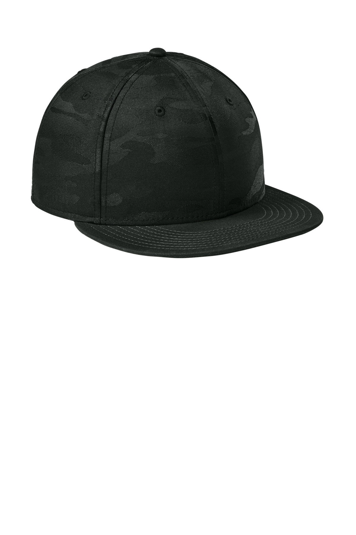 New Era Camo Flat Bill Snapback Cap NE407 22