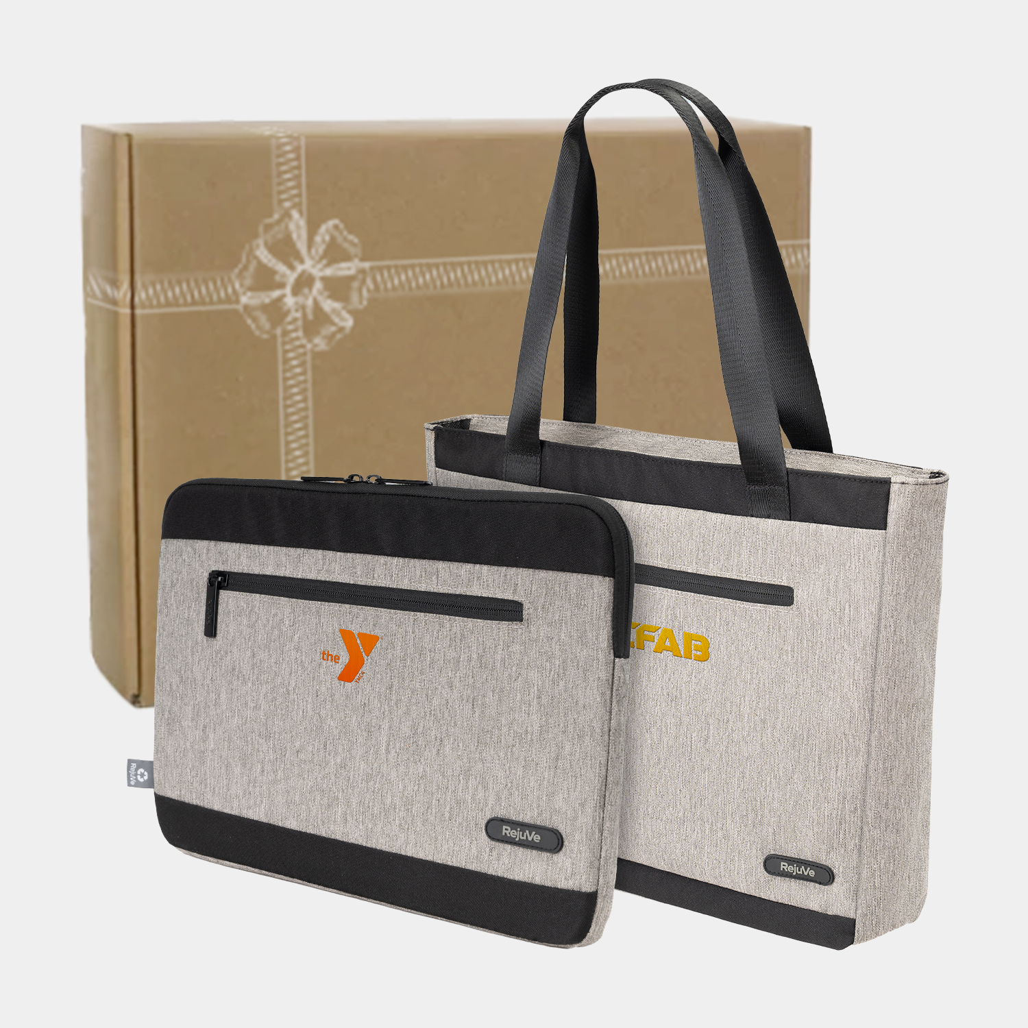 RejuVe® Executive Tote & Sleek Laptop Sleeve Gift Set 1
