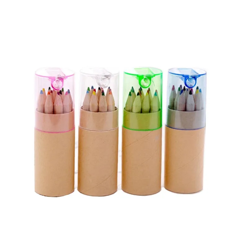 Kids 12 Colors Pencil Set Pack 6