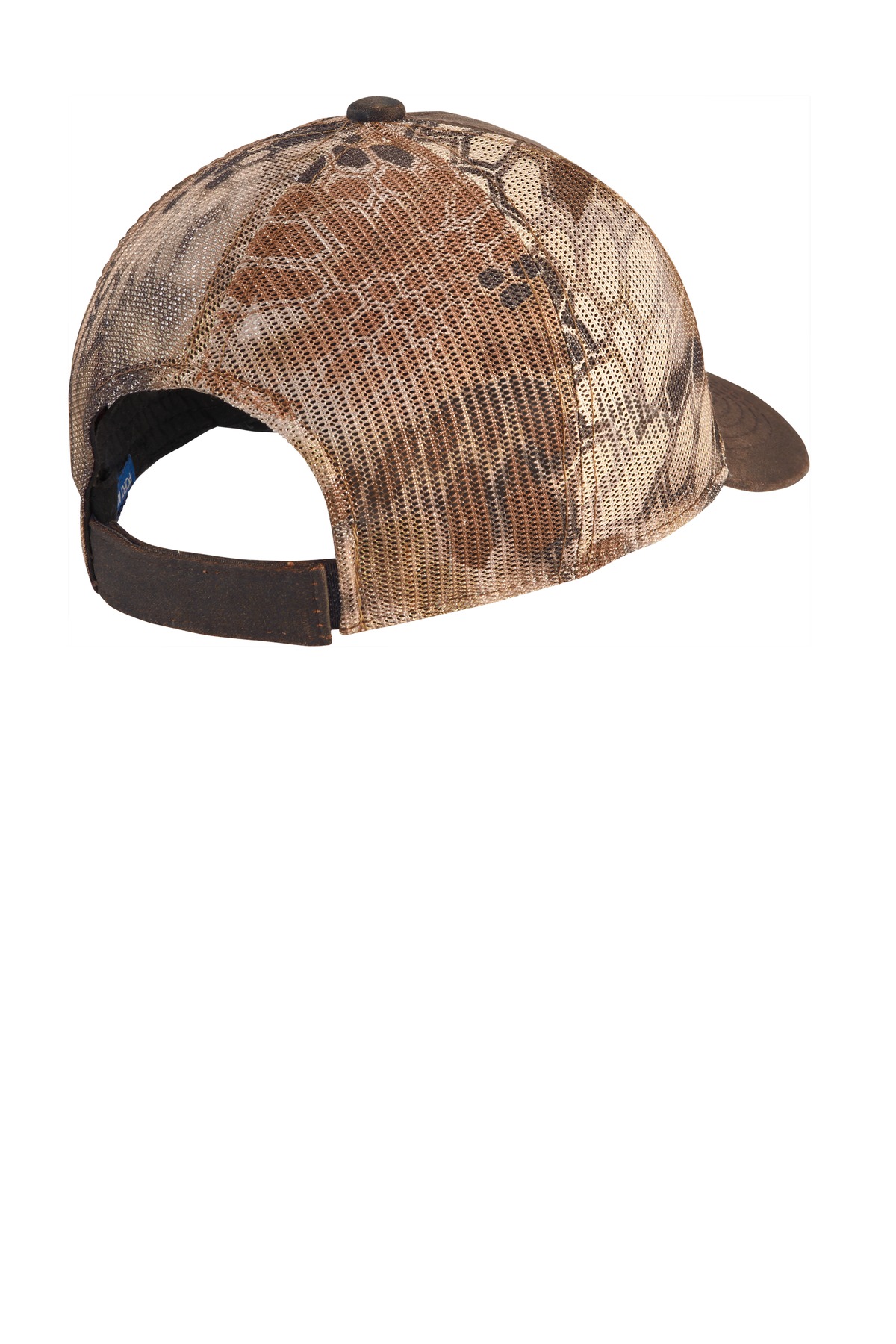 Pigment Print Camouflage Mesh Back Cap
