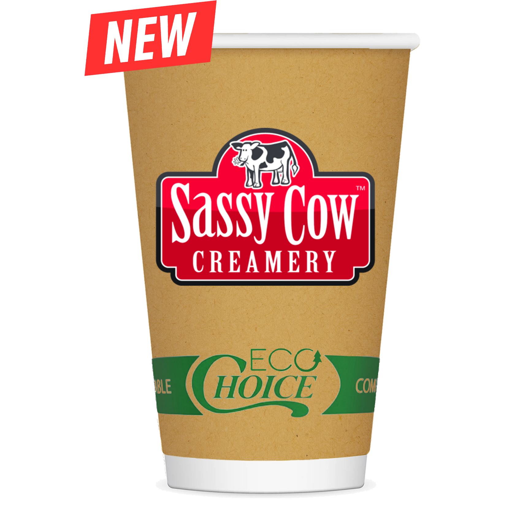 20 Oz. Insulated Kraft Paper Cup, Digital
