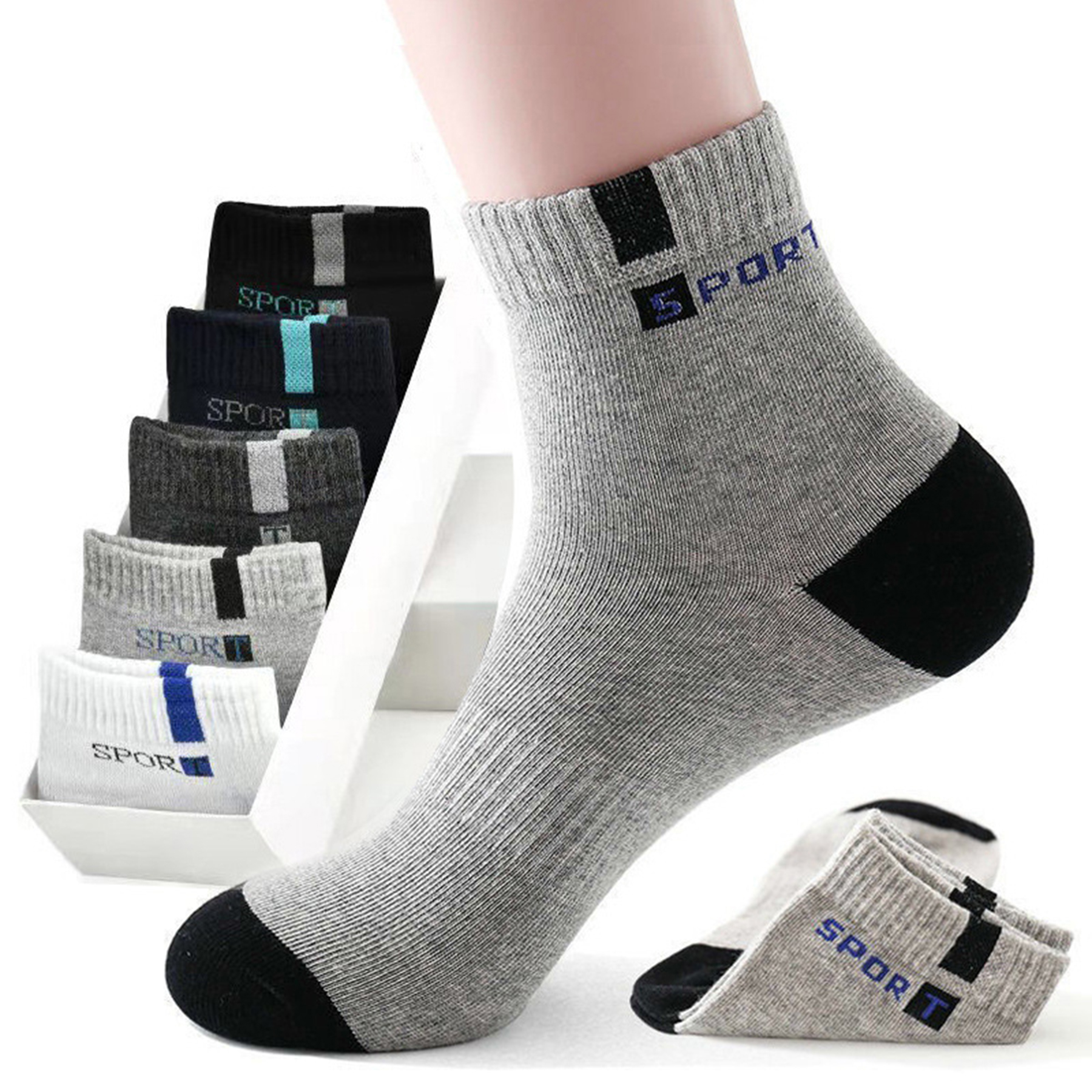Adult Polyester Soccer Sock 4