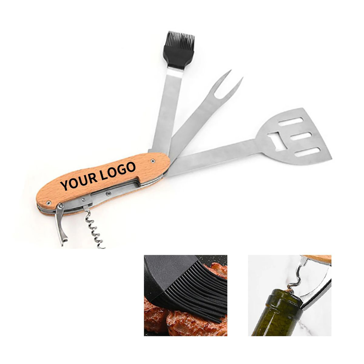 Stainless Steel BBQ Tool for Outdoor Cooking 2